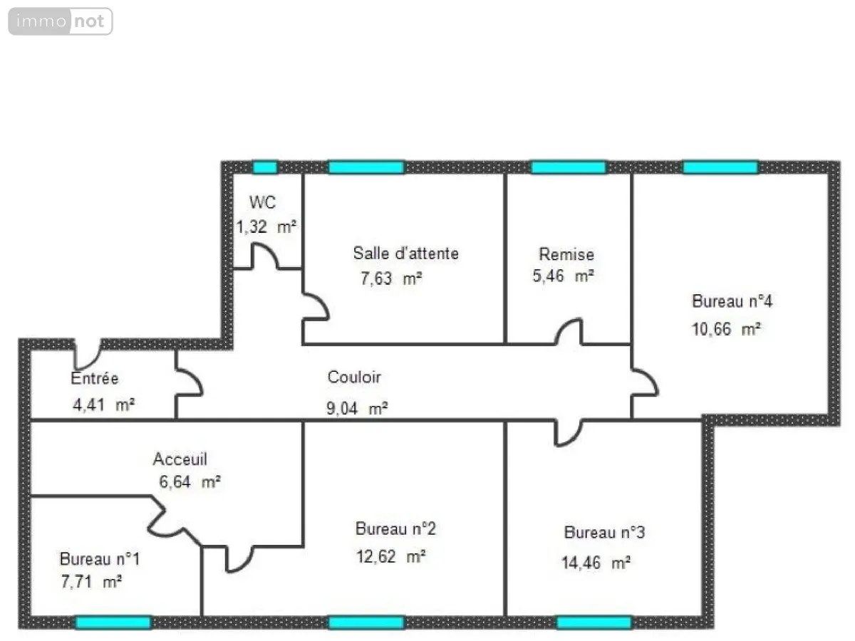 Appartement a vendre Fougères 35300 Ille-et-Vilaine 35 80 m2 4 pièces 124970 euros 036/790 001