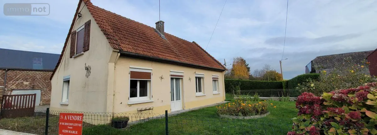 Maison a vendre La Neuville-Bosmont 02250 Aisne 02 82 m2 4 pièces 81000 euros 02020/107 001