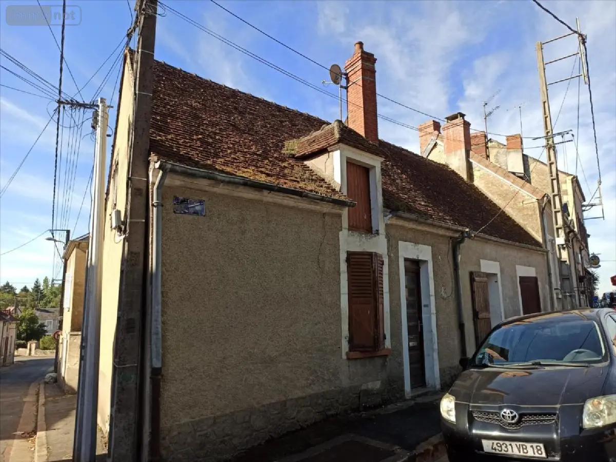 Maison a vendre Dun-sur-Auron 18130 Cher 18 85 m2 3 pièces 38960 euros 968580DA 001