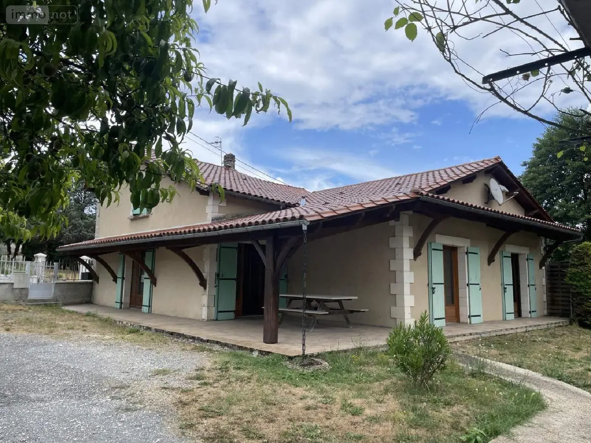 Maison a vendre Ribérac 24600 Dordogne 24 118 m2 4 pièces 171200 euros 077/820 001