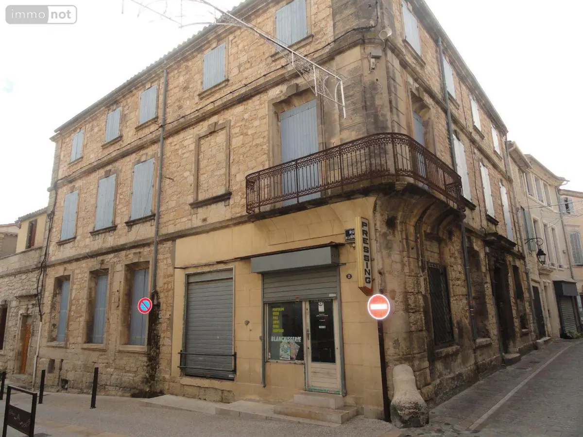 Immeuble de rapport a vendre Saint-Gilles 30800 Gard 30 578 m2 199280 euros 11411/436 001