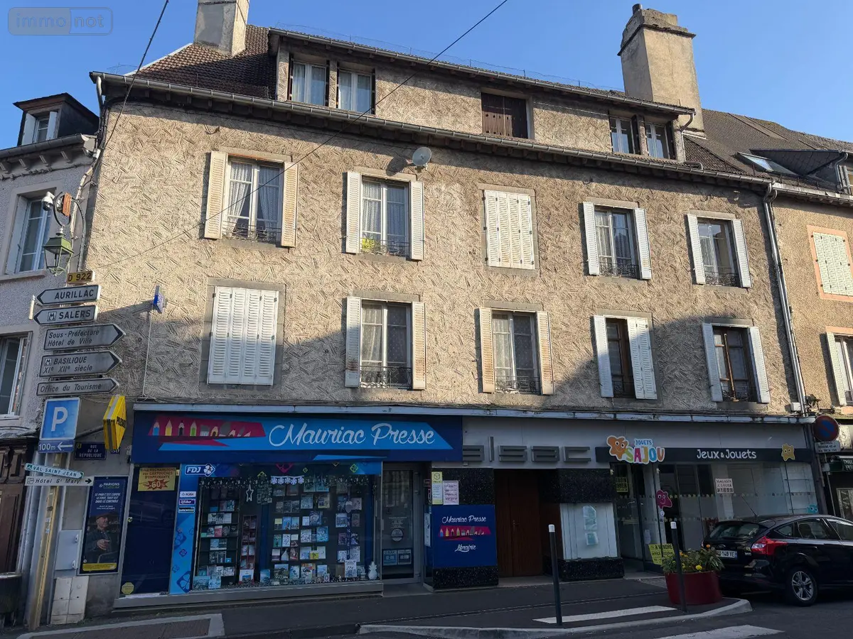 Immeuble de rapport a vendre Mauriac 15200 Cantal 15 153700 euros 15060/1238 001
