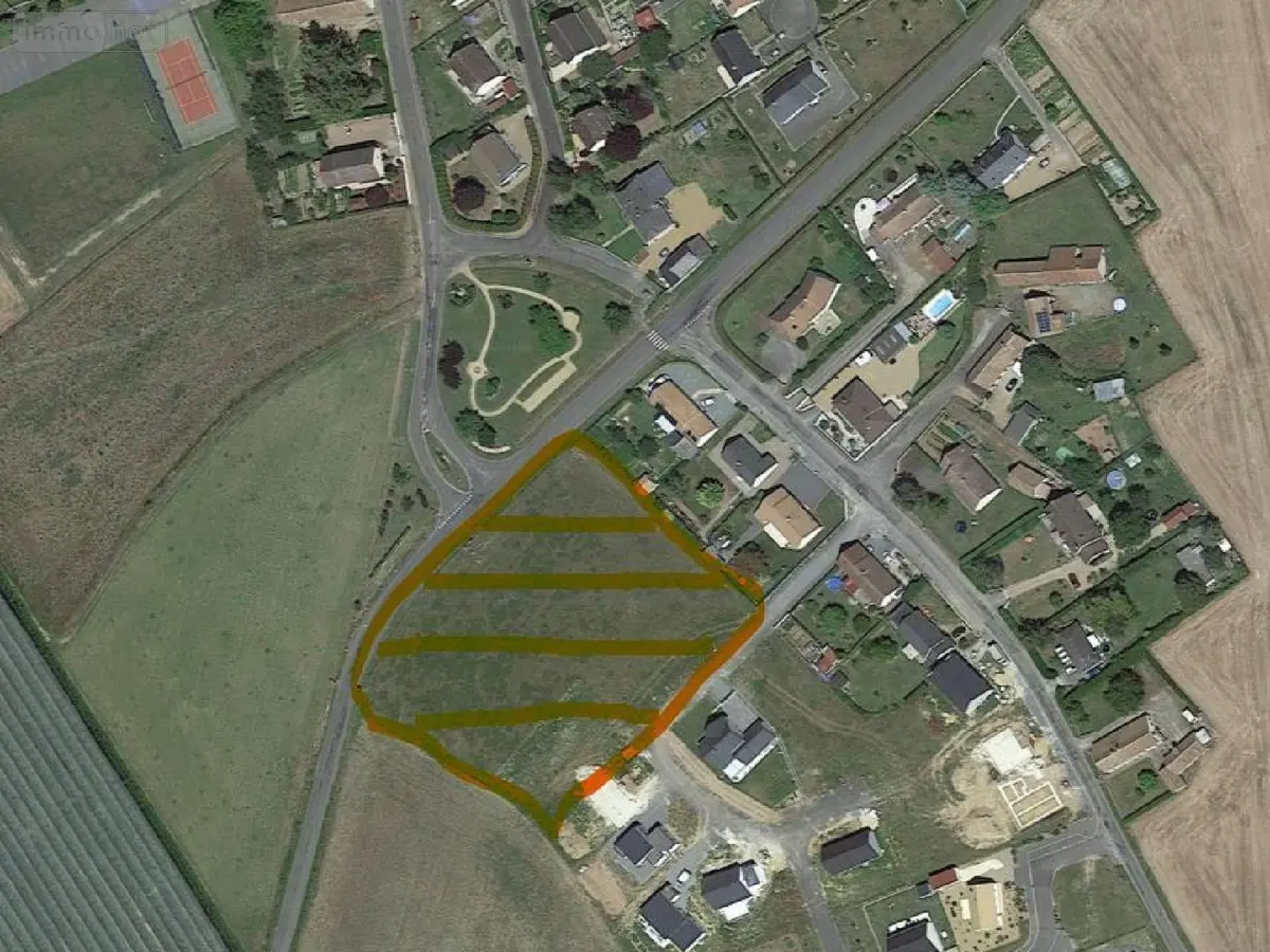 Terrain a batir a vendre Villaines-sous-Malicorne 72270 Sarthe 72 26230 euros 1145 001