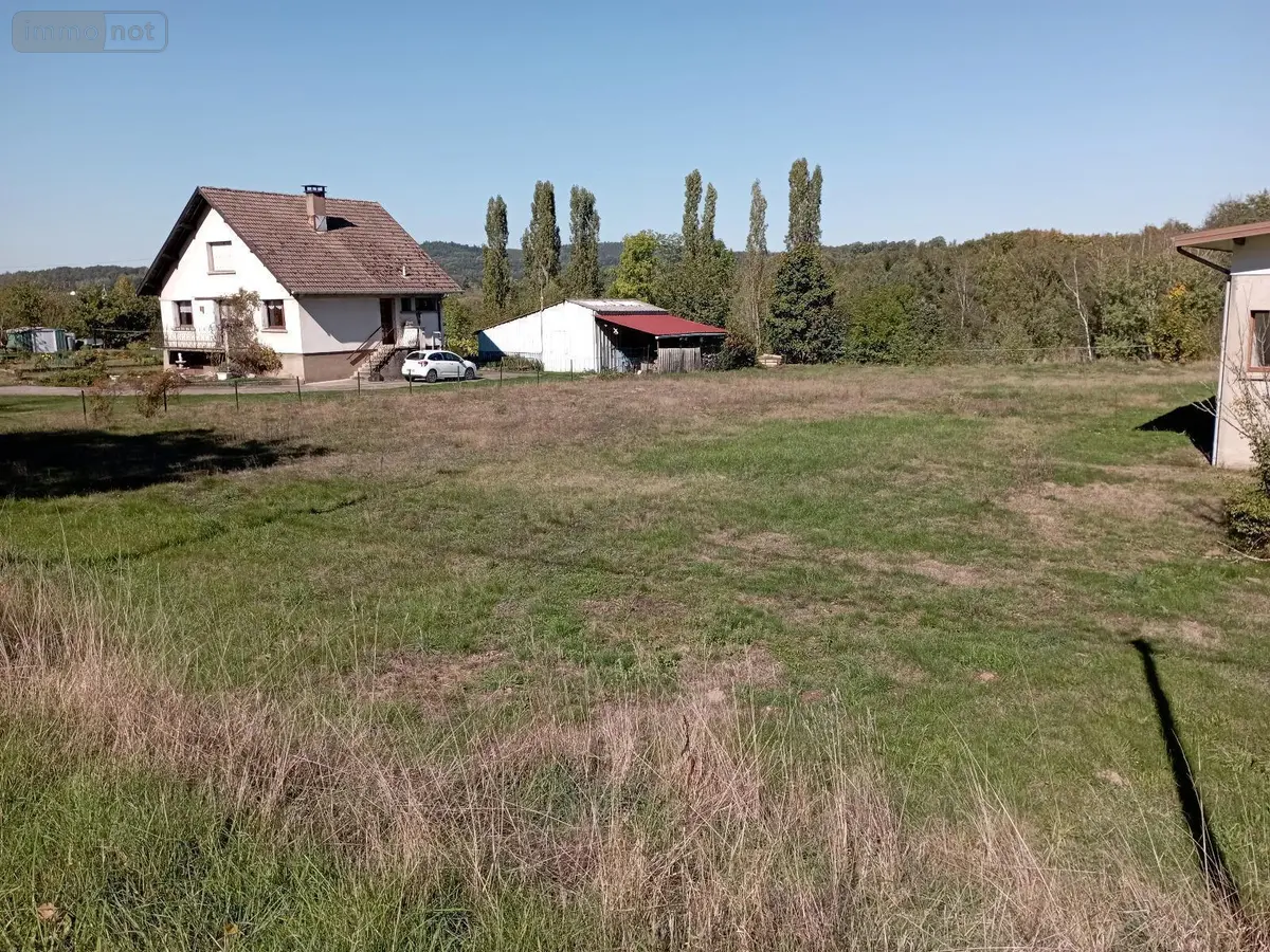 Terrain a batir a vendre Pouxeux 88550 Vosges 88 63244 euros MC** 001