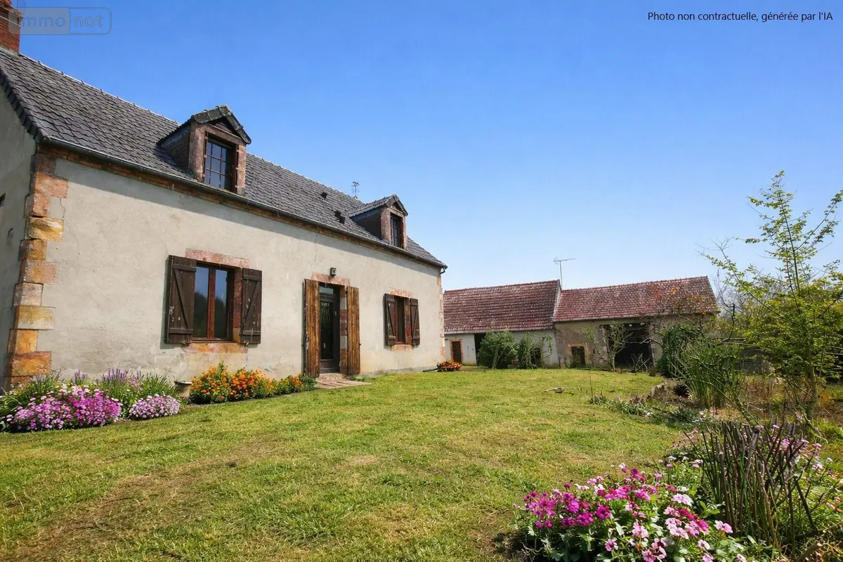Maison a vendre Vesdun 18360 Cher 18 157 m2 5 pièces 117620 euros LA/10 001