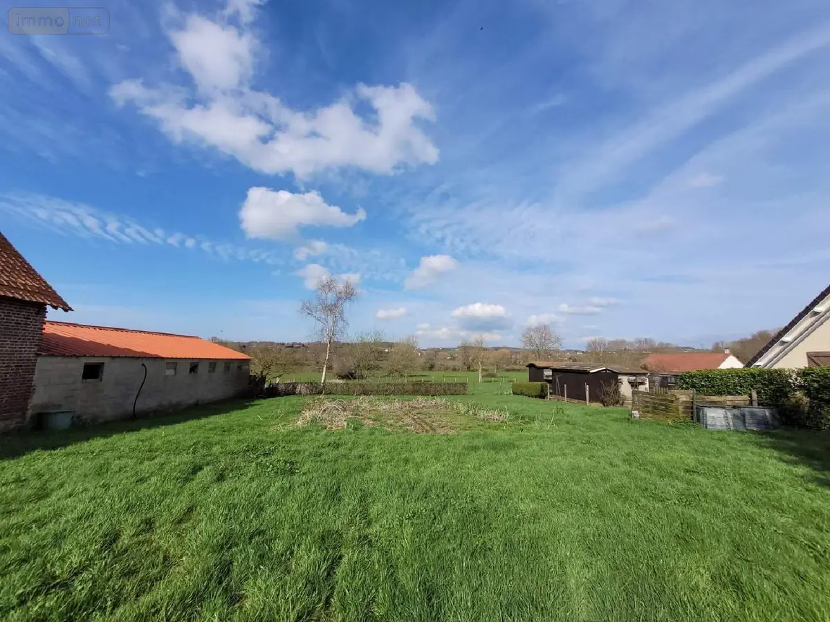 Terrain a batir a vendre Hesdigneul-lès-Boulogne 62360 Pas-de-Calais 62 1061 m2 84900 euros 069/500 001