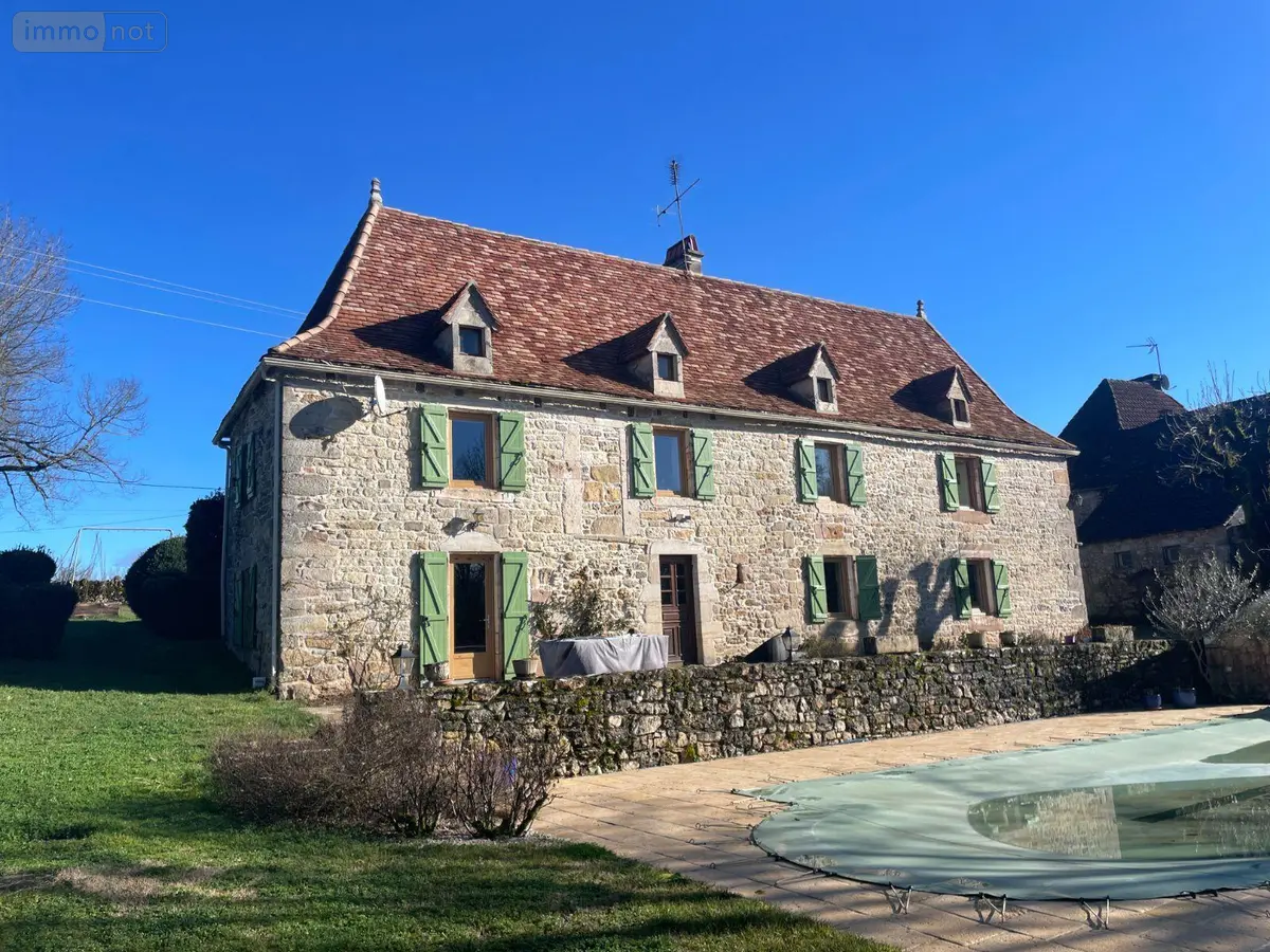 Maison a vendre Aynac 46120 Lot 46 152 m2 5 pièces 314000 euros 46030/MAIS/561 001