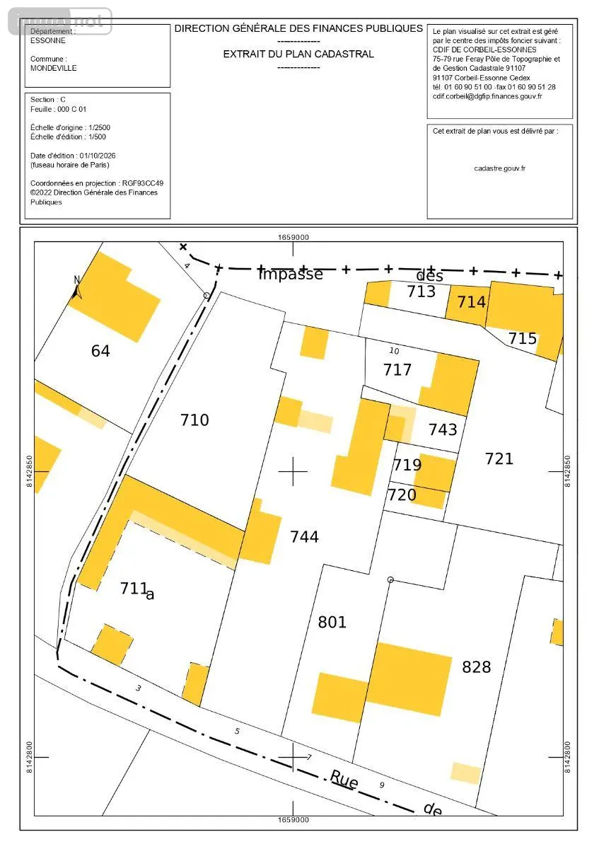 Maison a vendre Mondeville 91590 Essonne 91 49 m2 2 pièces 171000 euros 91022-34 001