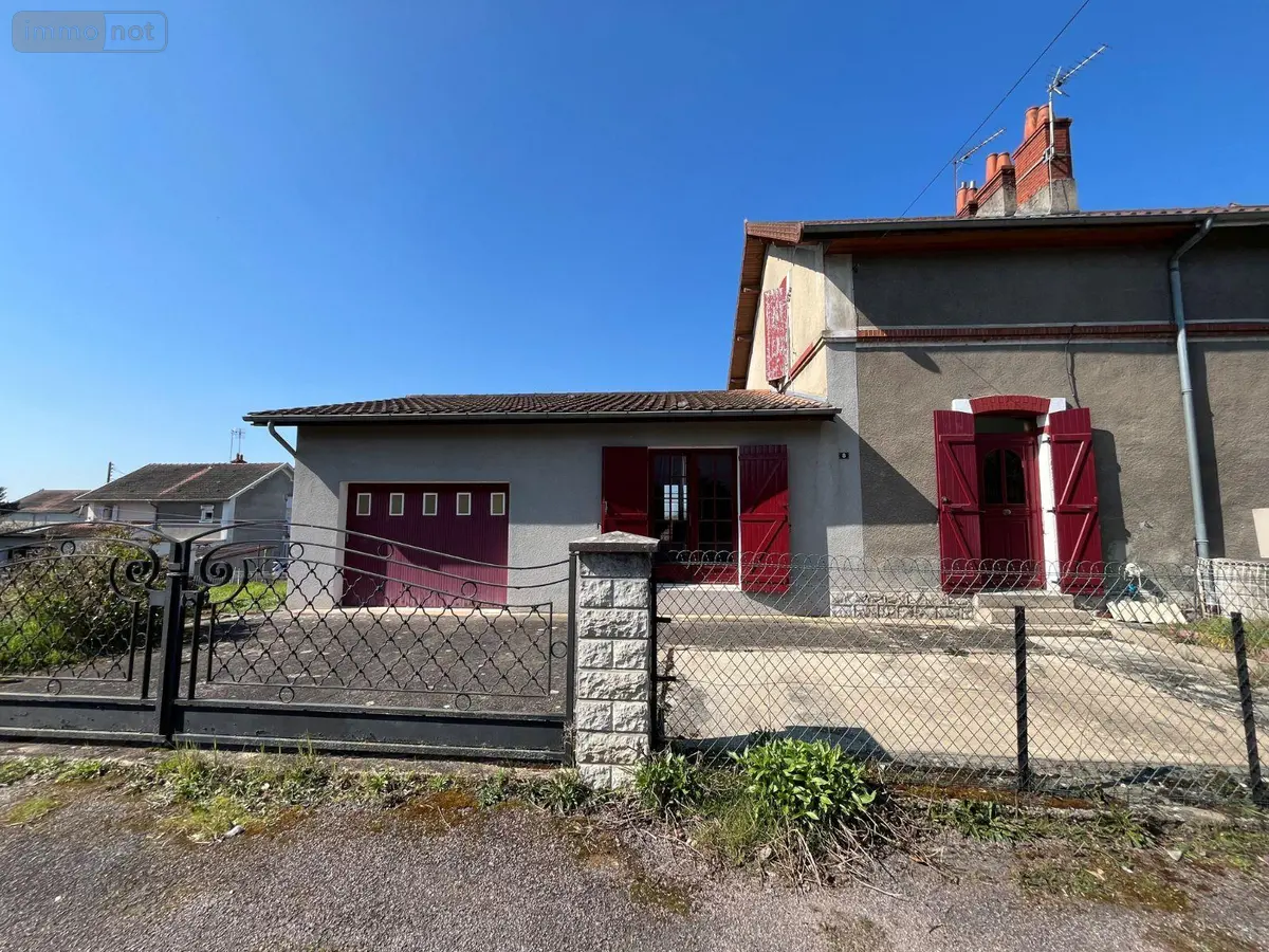 Maison a vendre Montceau-les-Mines 71300 Saône-et-Loire 71 100 m2 3 pièces 84800 euros 063/1481 001