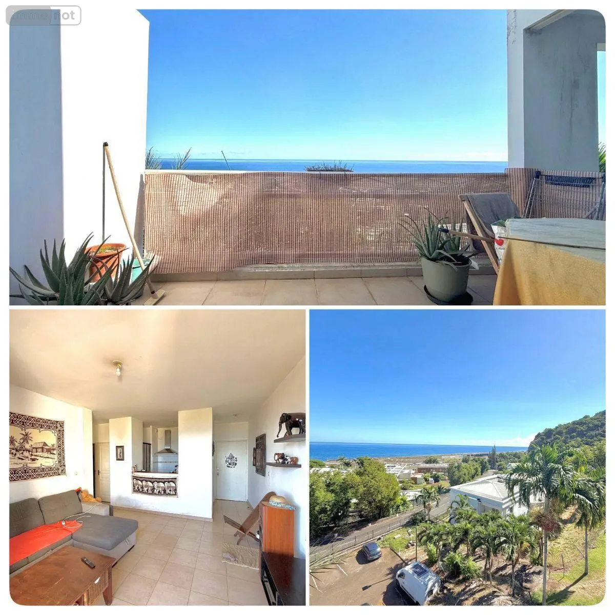 Appartement a vendre La Possession 97419 La Réunion 974 48 m2 2 pièces 149000 euros 97424/249 001