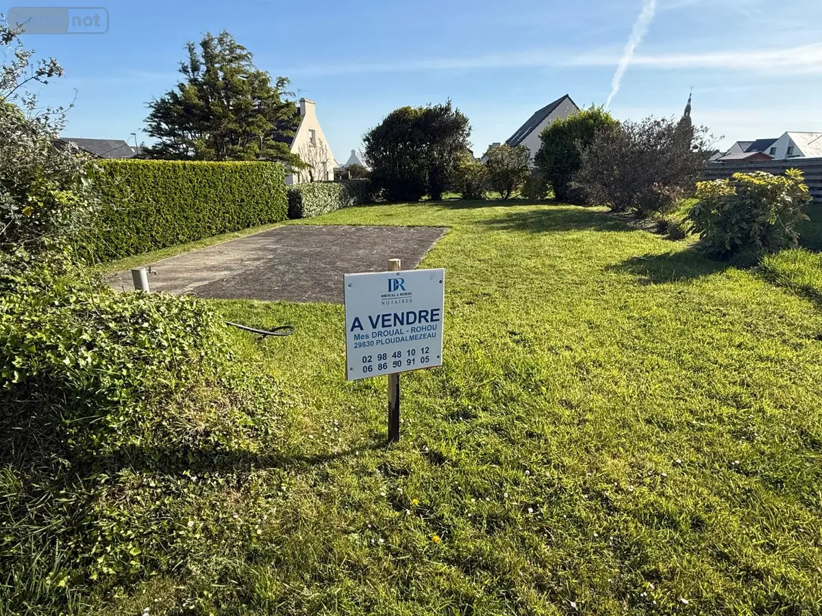 Terrain a batir a vendre Lampaul-Ploudalmézeau 29830 Finistère 29 89225 euros 2985 001