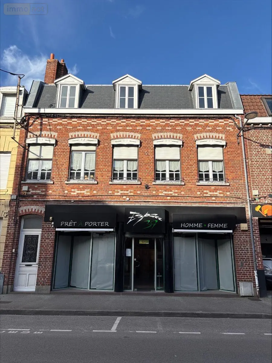 Immeuble de rapport a vendre Estaires 59940 Nord 59 178 m2 6 pièces 292500 euros D2486 001