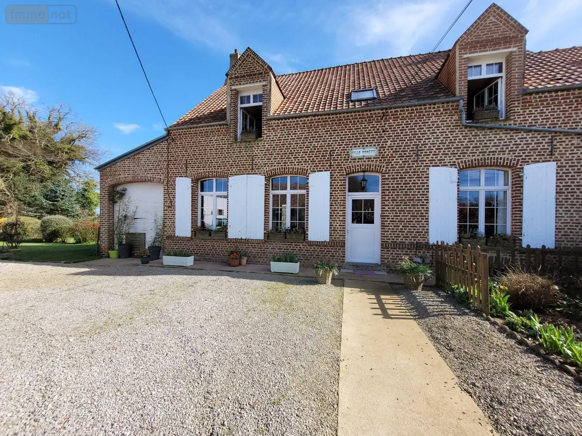 Maison a vendre Lacres 62830 Pas-de-Calais 62 172 m2 7 pièces 365000 euros 069/642 001