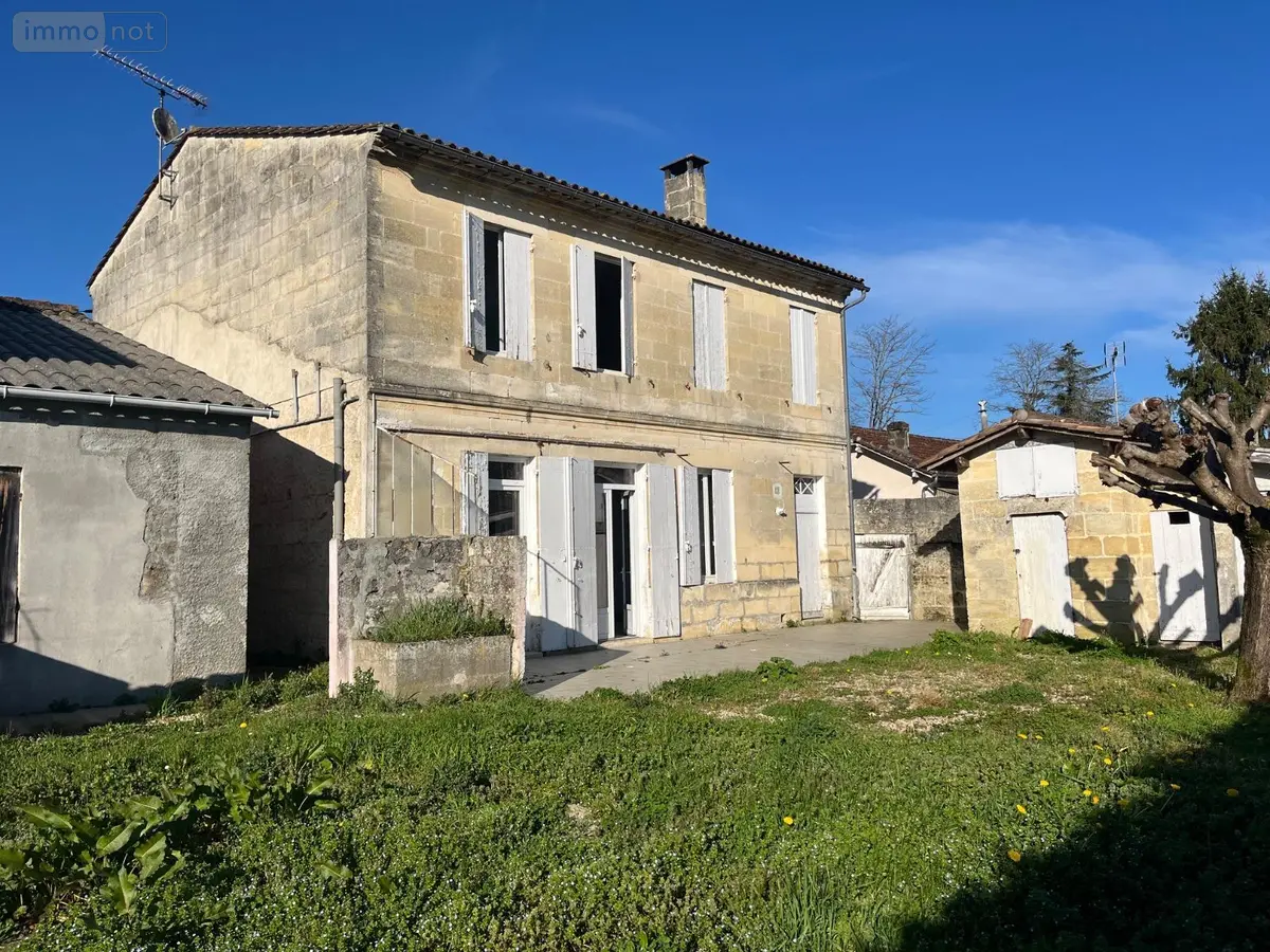 Maison a vendre Camps-sur-l'Isle 33660 Gironde 33 163 m2 5 pièces 157500 euros 118/1643 001