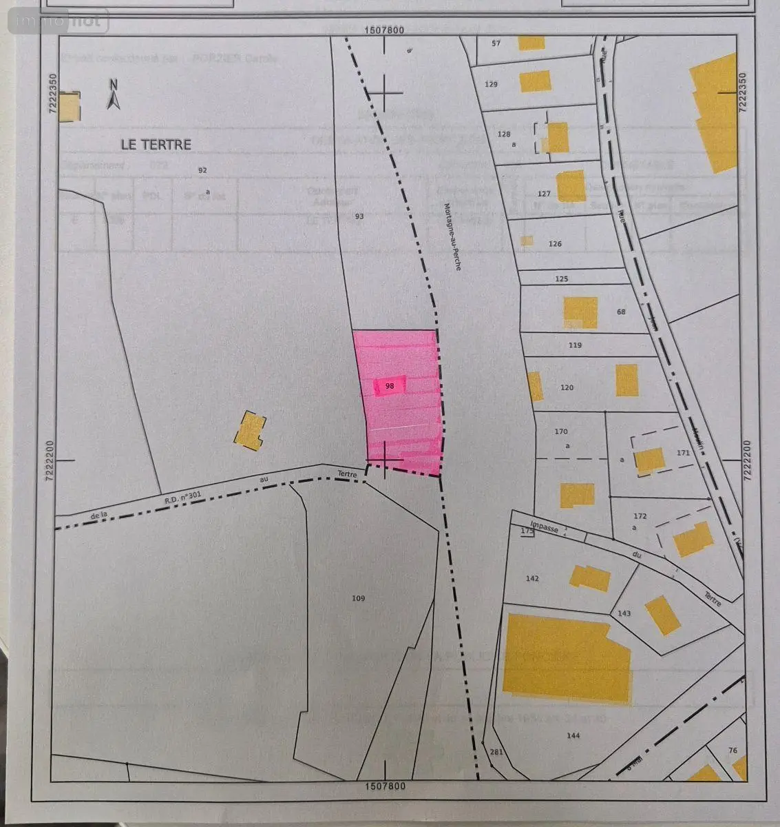 Terrains de loisirs bois etangs a vendre Bonnétable 72110 Sarthe 72 4250 euros 13808/710 001