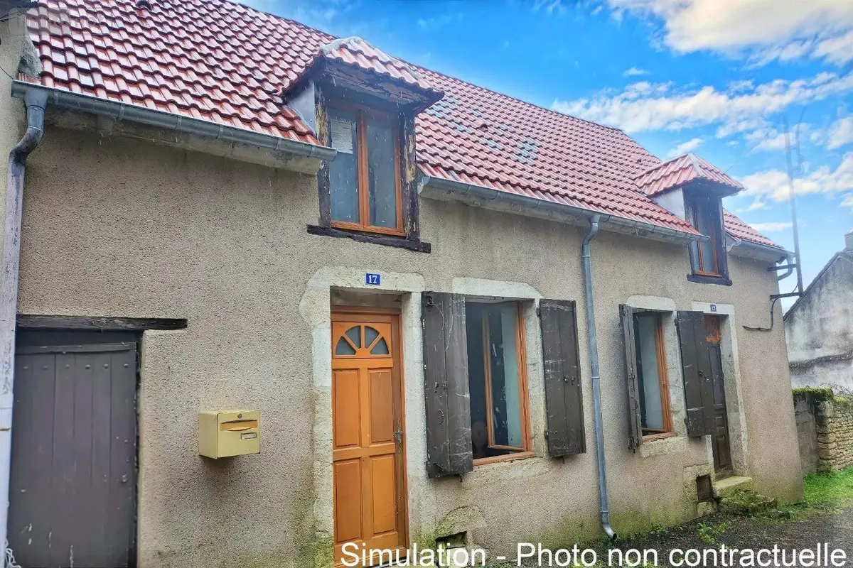 Maison a vendre Châteauneuf-sur-Cher 18190 Cher 18 79 m2 4 pièces 64320 euros LA/39 001