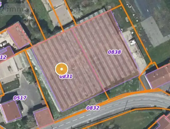 Terrain a batir a vendre Villeneuve-Renneville-Chevigny 51130 Marne 51 170226 euros 51029-506 001