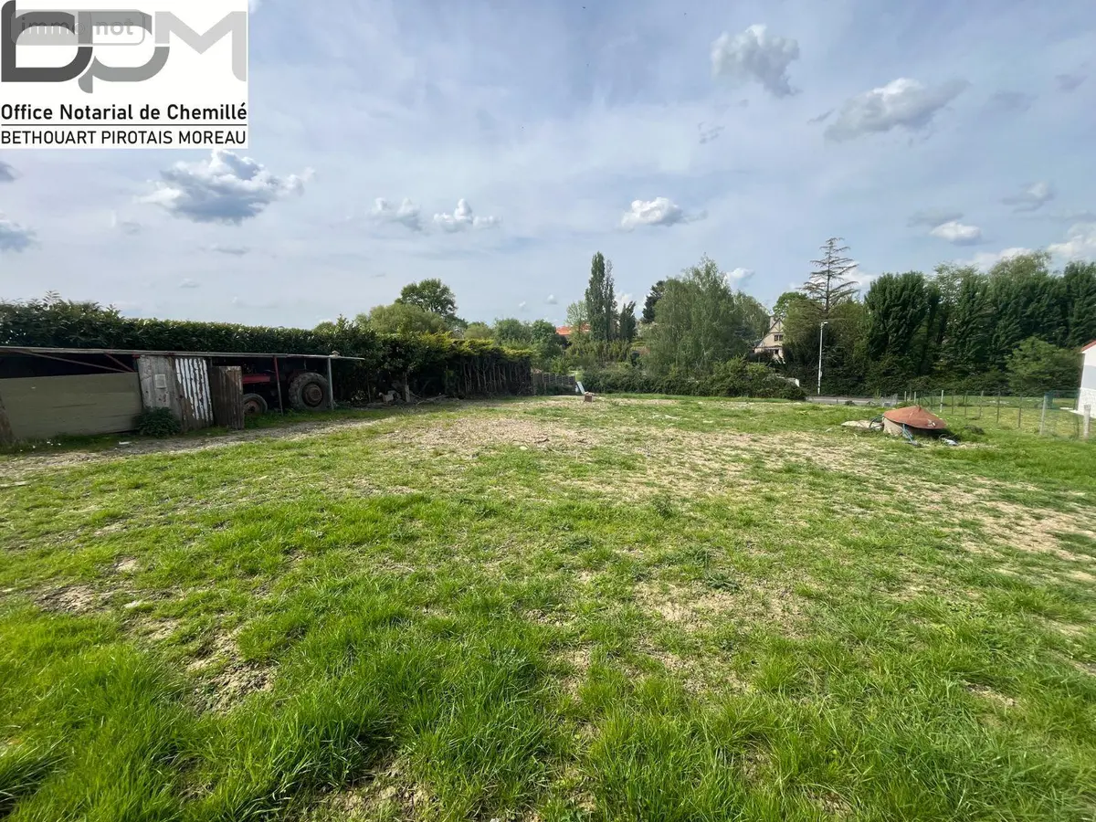 Terrain a batir a vendre Chemillé-en-Anjou 49120 Maine-et-Loire 49 68000 euros 49062/805 001