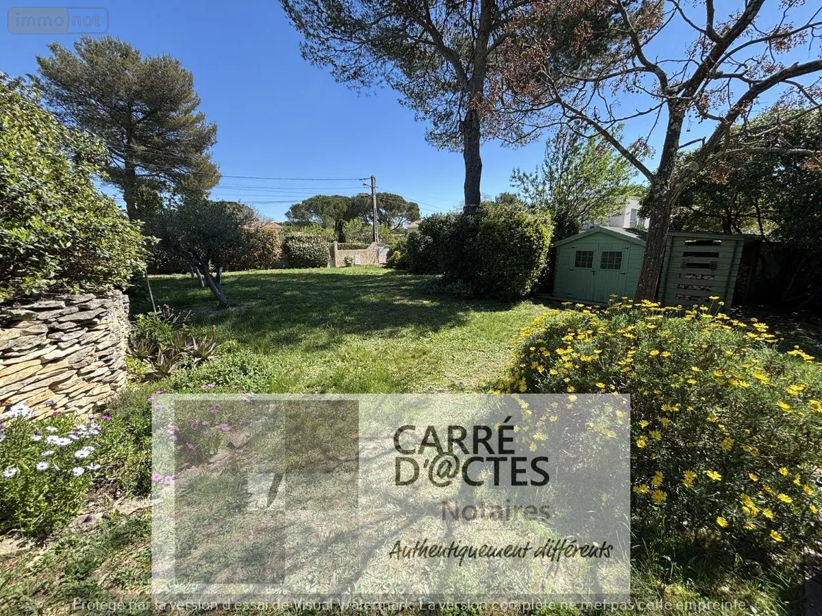 Terrain a batir a vendre Nages-et-Solorgues 30114 Gard 30 147000 euros 1003 / 943 001