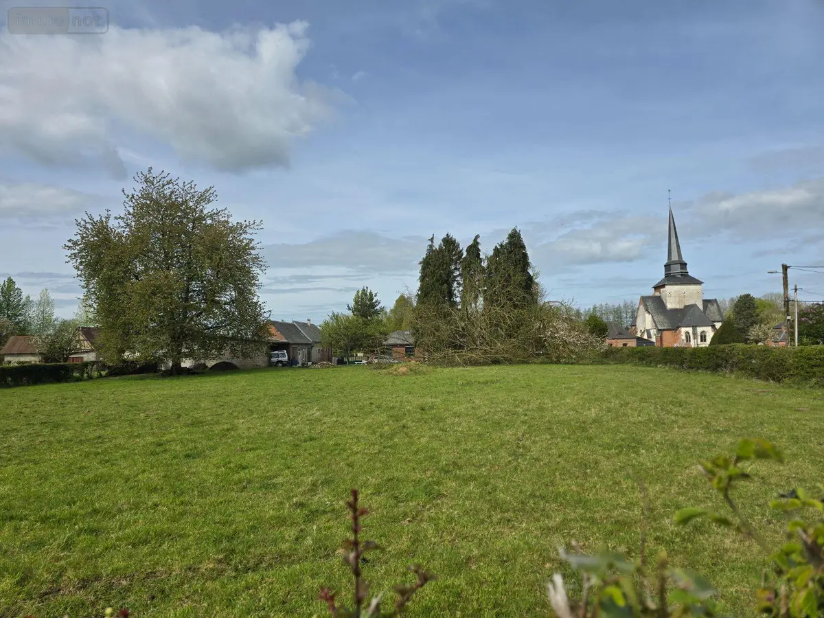 Terrain a batir a vendre Saint-Léger-aux-Bois 76340 Seine-Maritime 76 500 m2 66540 euros TEBA191 001