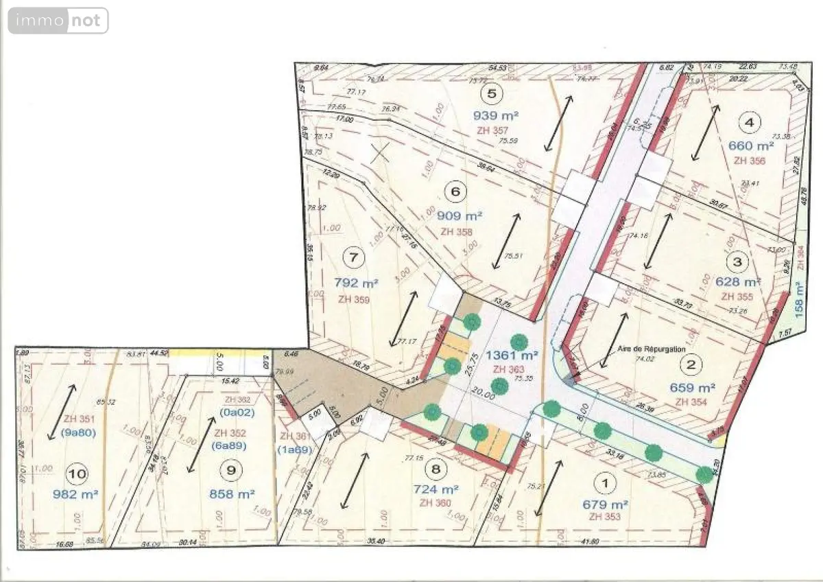 Terrain a batir a vendre Bessé-sur-Braye 72310 Sarthe 72 21 euros 101/1242 001