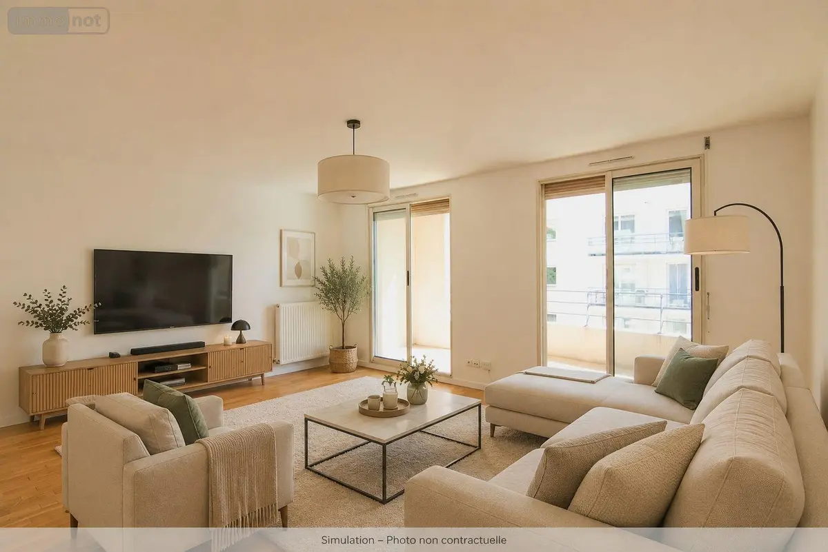 Appartement a vendre Lyon 8e Arrondissement 69008 Rhône 69 72 m2 4 pièces 365000 euros 69162/13 001