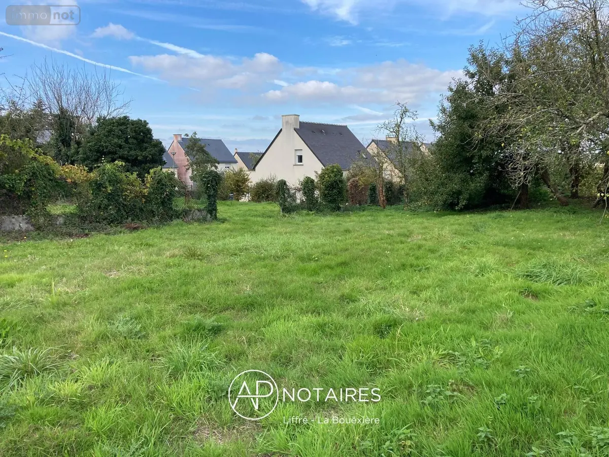 Terrain a batir a vendre La Bouëxière 35340 Ille-et-Vilaine 35 159250 euros VT080-APNOTAIRES 001