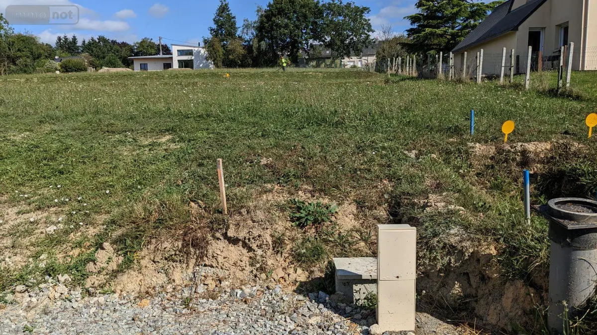 Terrain a batir a vendre La Couyère 35320 Ille-et-Vilaine 35 45687 euros Lot N°3 001