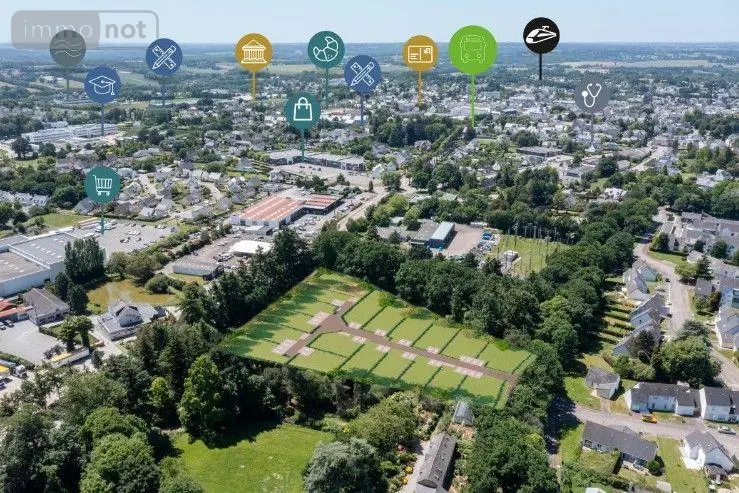 Terrain a batir a vendre Ploërmel 56800 Morbihan 56 69200 euros 35176/402 001