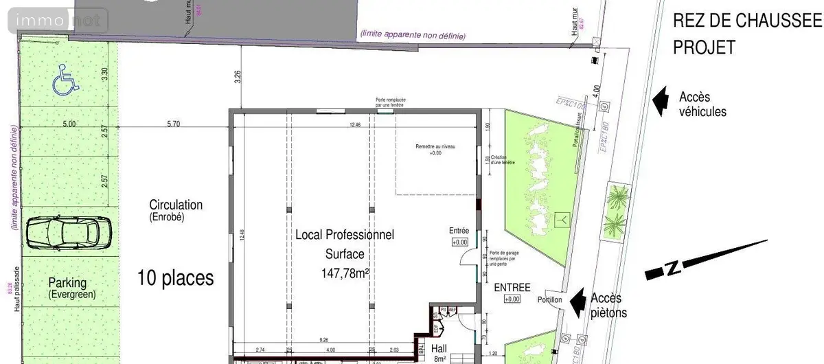 Fonds et murs commerciaux a vendre Cormontreuil 51350 Marne 51 148 m2 220000 euros 51095/198 001