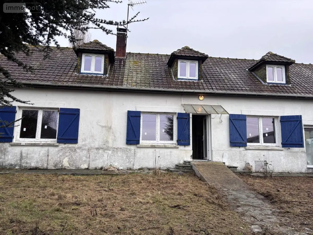 Maison a vendre Forest-Montiers 80120 Somme 80 73 m2 5 pièces 110750 euros 113/1764 001