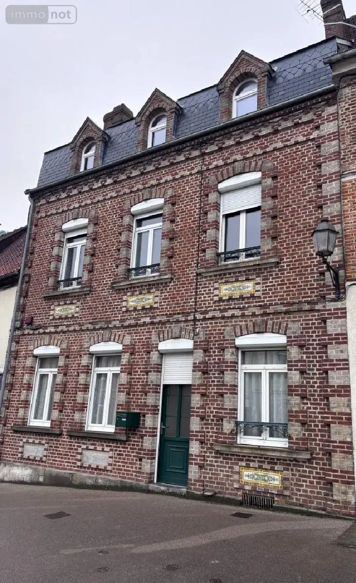 Maison a vendre Crécy-en-Ponthieu 80150 Somme 80 195 m2 8 pièces 230870 euros 113/1771 001