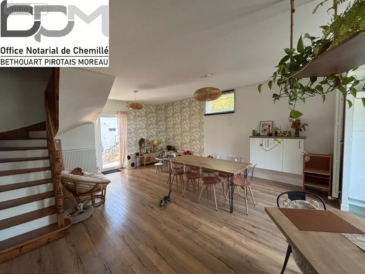 Maison a vendre Chemillé-en-Anjou 49120 Maine-et-Loire 49 90 m2 4 pièces 194000 euros 49062/828 001