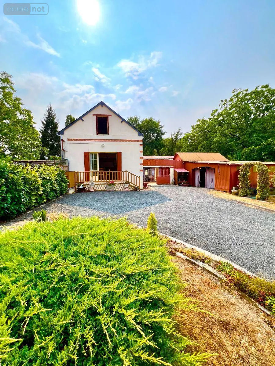 Maison a vendre Loché-sur-Indrois 37460 Indre-et-Loire 37 100 m2 6 pièces 169500 euros 016/466 001