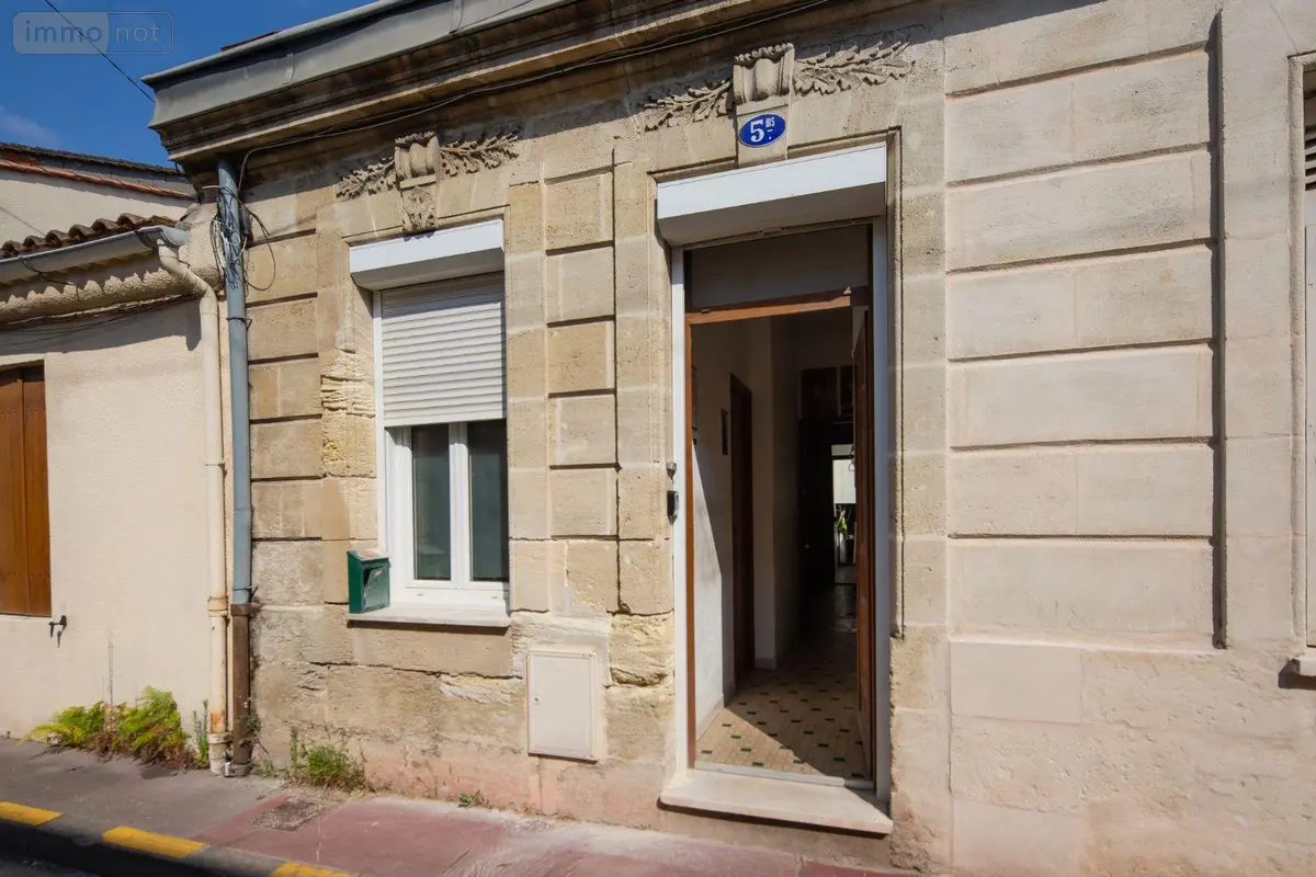 Maison a vendre Bordeaux 33000 Gironde 33 76 m2 4 pièces 140000 euros 015/790 001