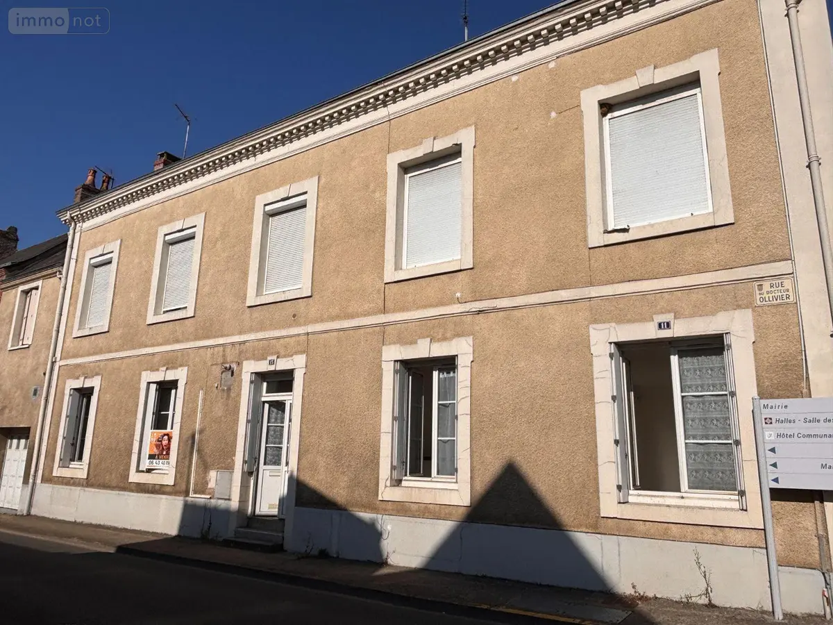Appartement a vendre Saint-Calais 72120 Sarthe 72 64 m2 4 pièces 59216 euros 101/2043 001