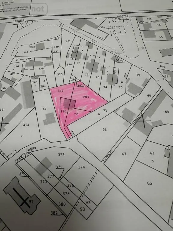 Terrain a batir a vendre Bihucourt 62121 Pas-de-Calais 62 1581 m2 37500 euros 1/819 001