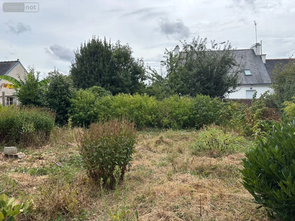 Terrain a batir a vendre Briec 29510 Finistère 29 74800 euros TEBA/1101 001