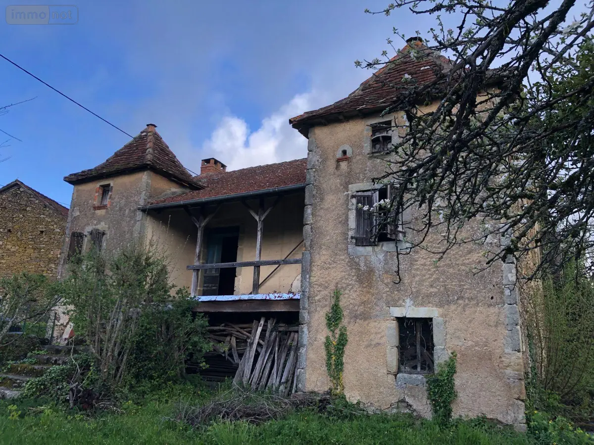 Maison a vendre Bannes 46400 Lot 46 90 m2 3 pièces 121600 euros 46030/MAIS/593 001