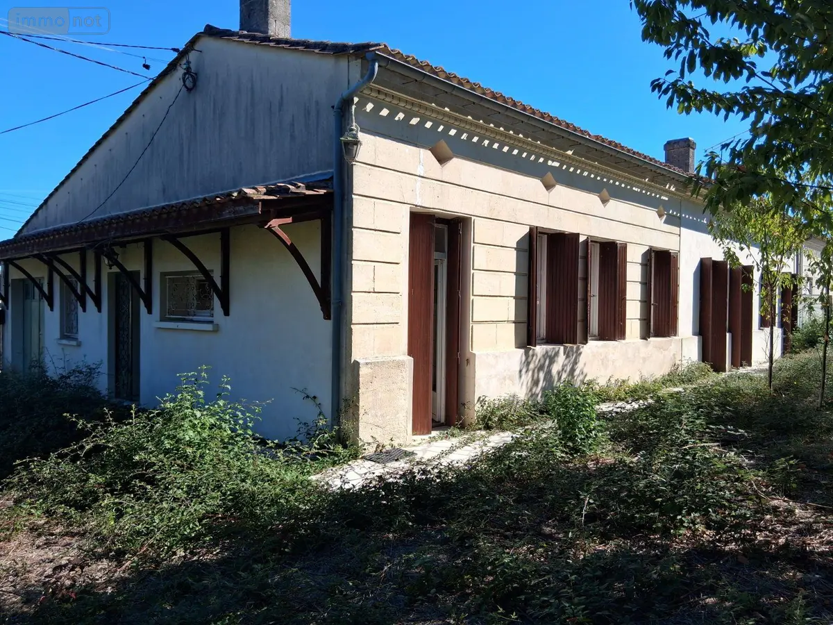 Maison a vendre Val de Virvée 33240 Gironde 33 116 m2 4 pièces 121900 euros 33082/366 001