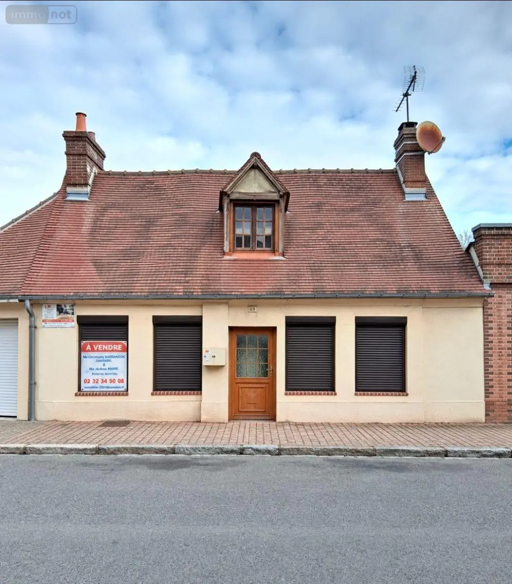 Maison a vendre Mesnils-sur-Iton 27160 Eure 27 68 m2 4 pièces 101000 euros 11162/96 001