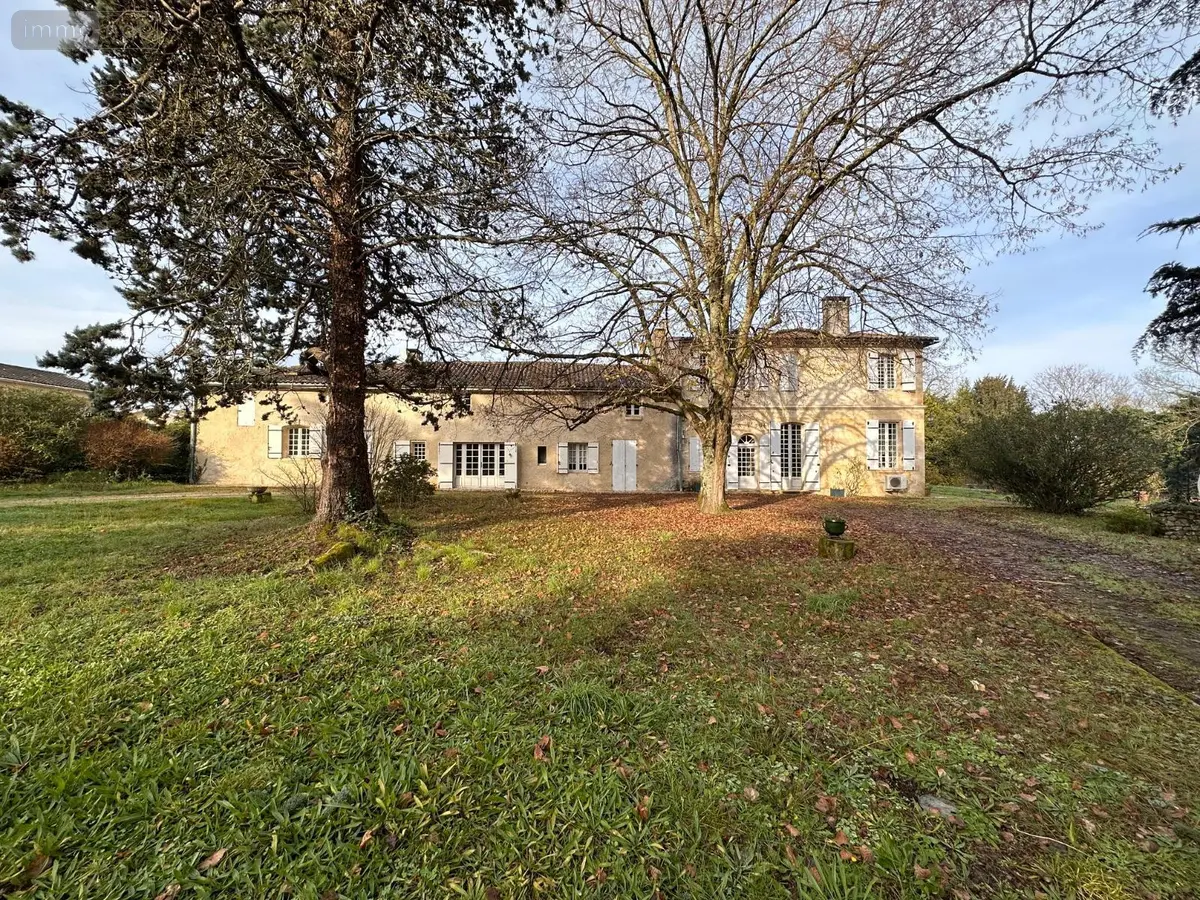 Maison a vendre Arveyres 33500 Gironde 33 500 m2 10 pièces 572000 euros 022/1246 001