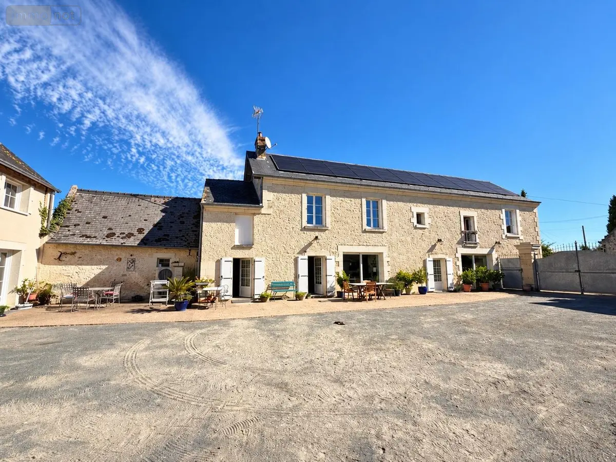 Maison a vendre Beaumont-en-Véron 37420 Indre-et-Loire 37 360 m2 12 pièces 482400 euros 37049-164 001