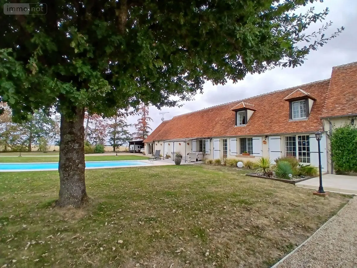 Maison a vendre Poulaines 36210 Indre 36 202 m2 8 pièces 296800 euros MAIS/870 001