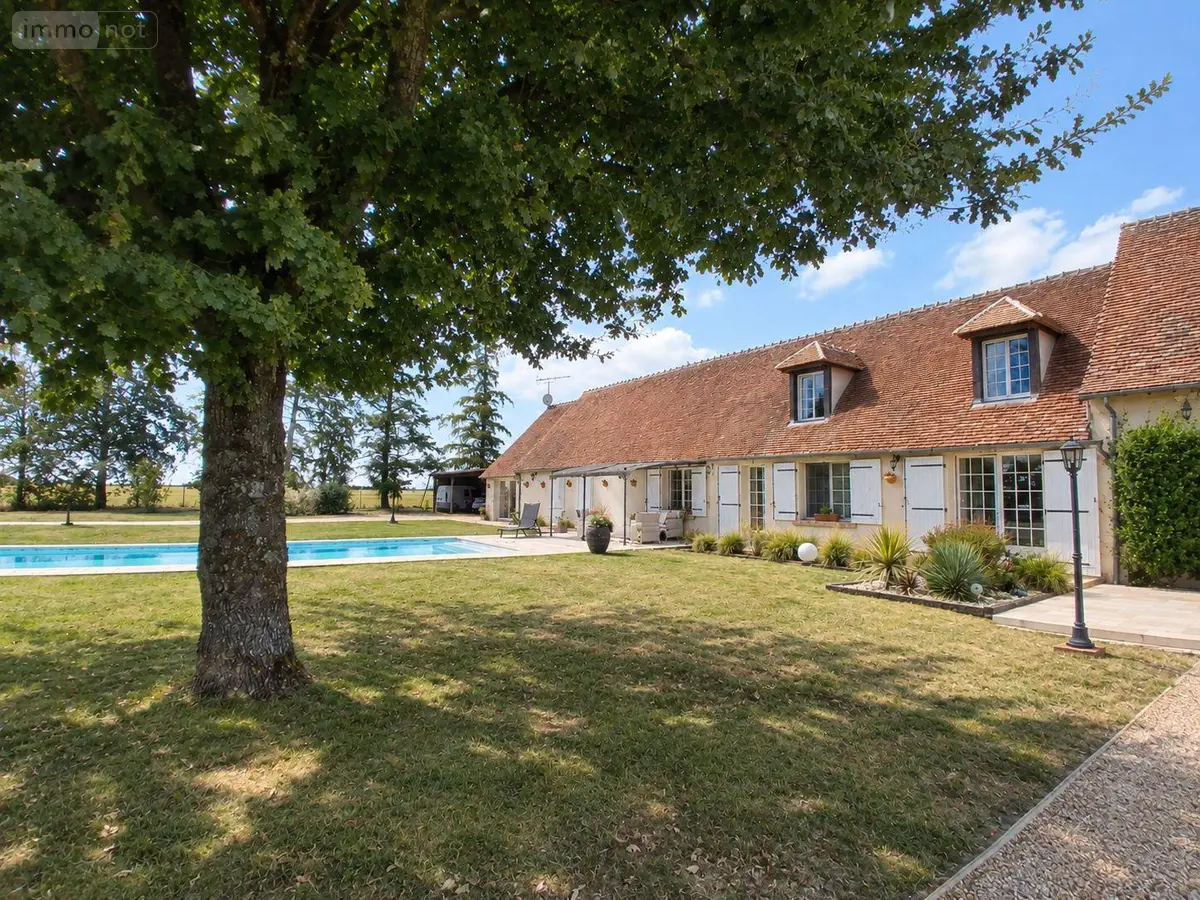Maison a vendre Poulaines 36210 Indre 36 202 m2 8 pièces 296800 euros MAIS/870 001