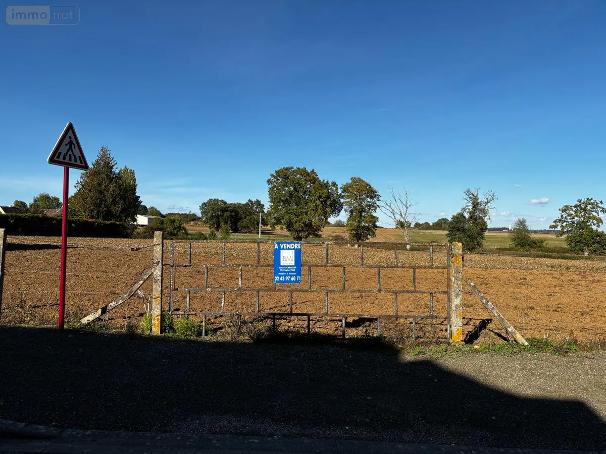 Terrain a batir a vendre Saint-Calez-en-Saosnois 72600 Sarthe 72 500 m2 16200 euros 13873/990AC 001