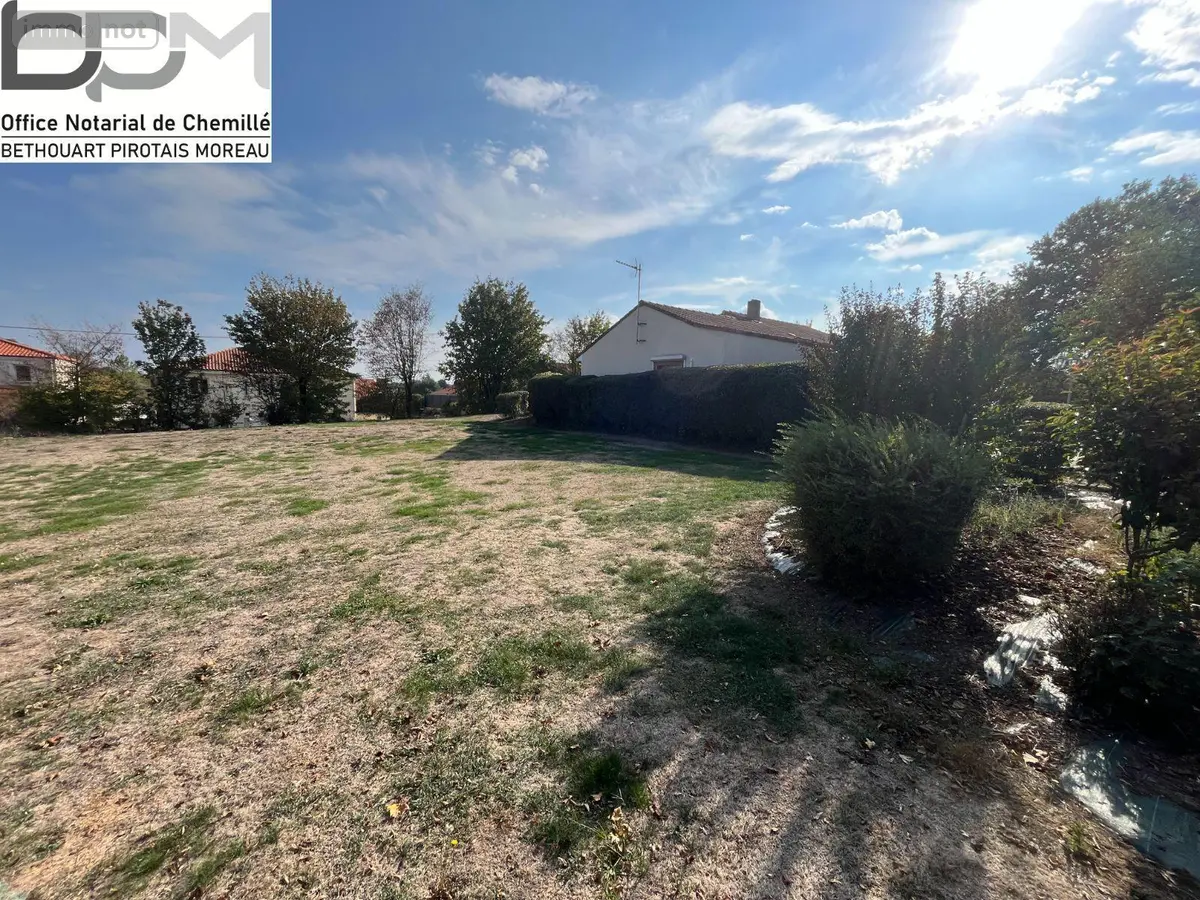Terrain a batir a vendre Chemillé-en-Anjou 49120 Maine-et-Loire 49 95000 euros 49062/841 001