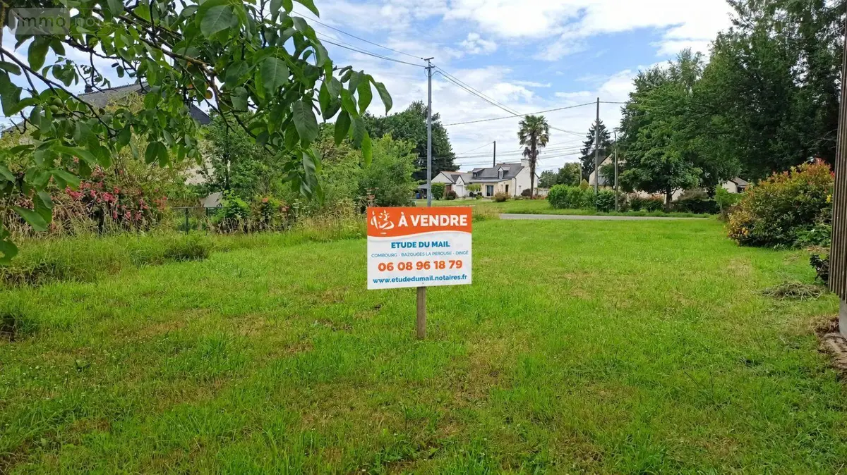 Terrain a batir a vendre Combourg 35270 Ille-et-Vilaine 35 505 m2 90950 euros 091-917 001