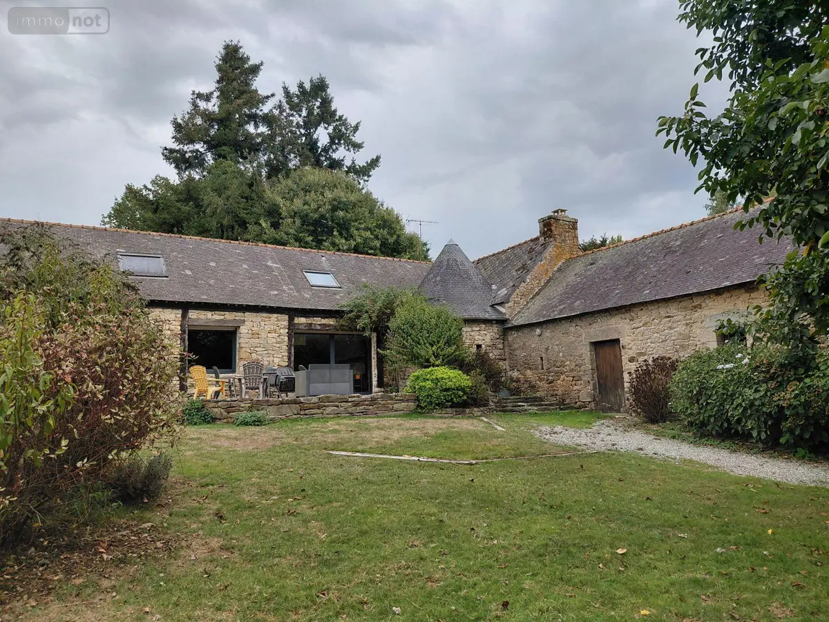 Maison a vendre Cléguérec 56480 Morbihan 56 198 m2 7 pièces 308000 euros 063-546 001