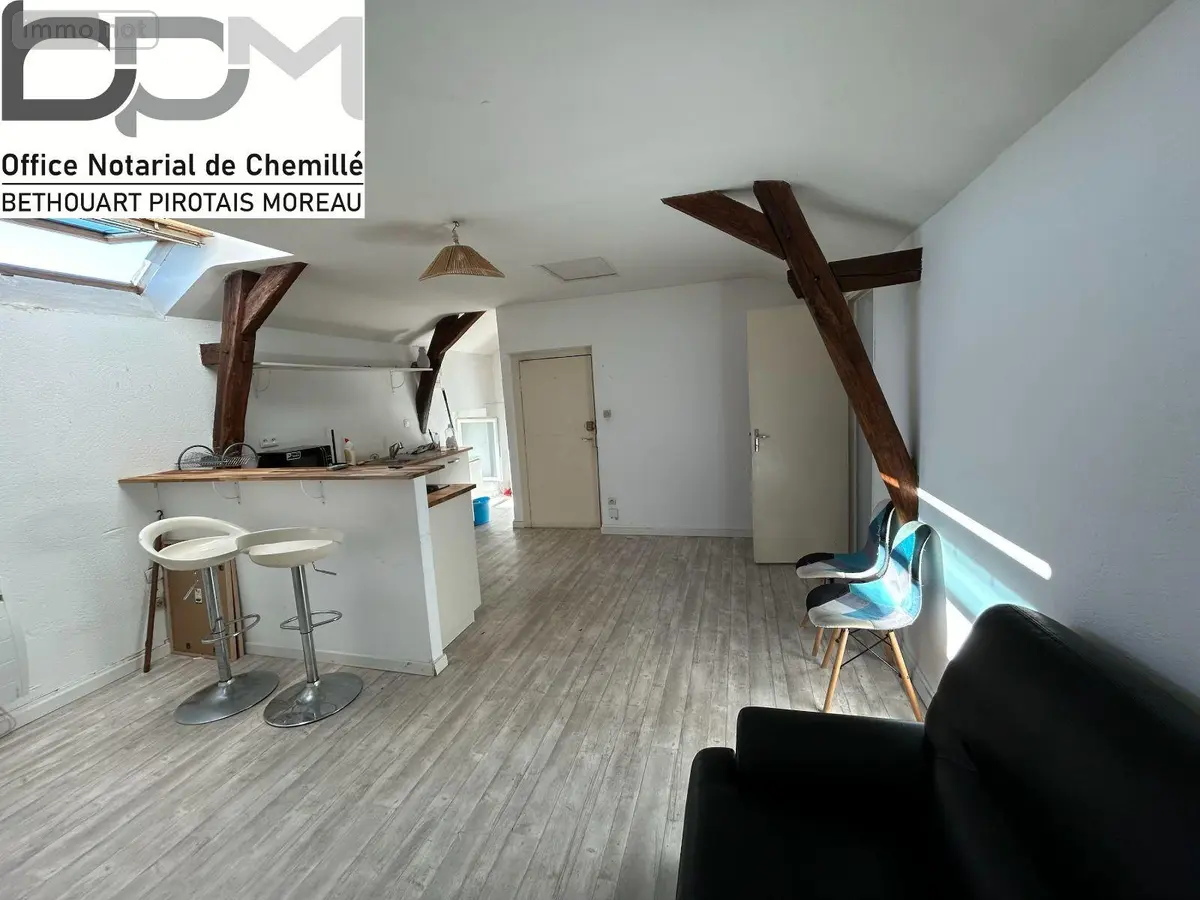 Appartement a vendre Chemillé-en-Anjou 49120 Maine-et-Loire 49 30 m2 75000 euros 49062/843 001